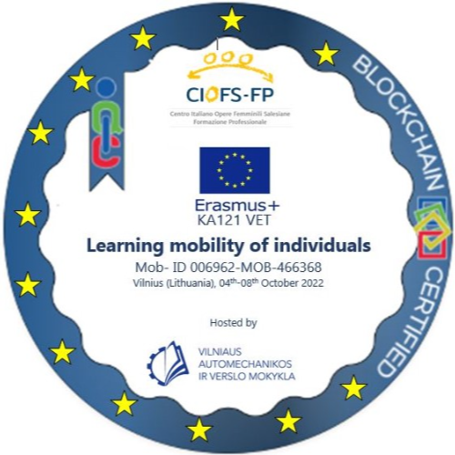 KA121 VET– Learning Mobility of Individuals 006962-MOB-466368